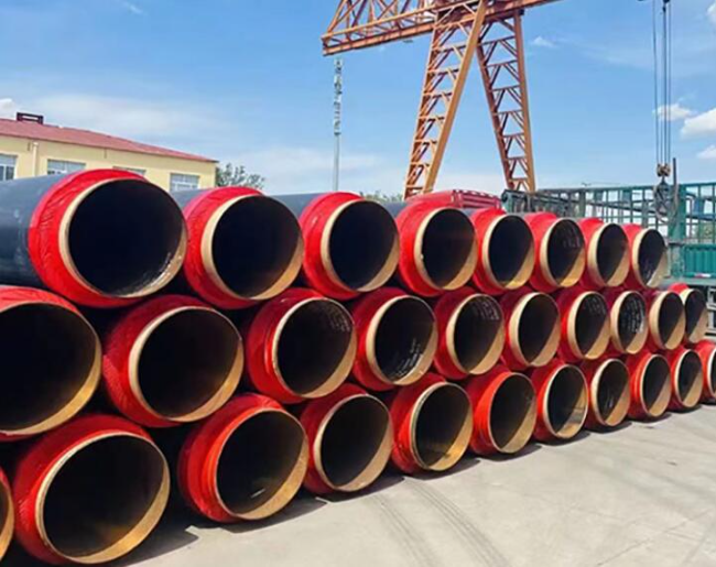 聊城聚氨酯发泡保温管